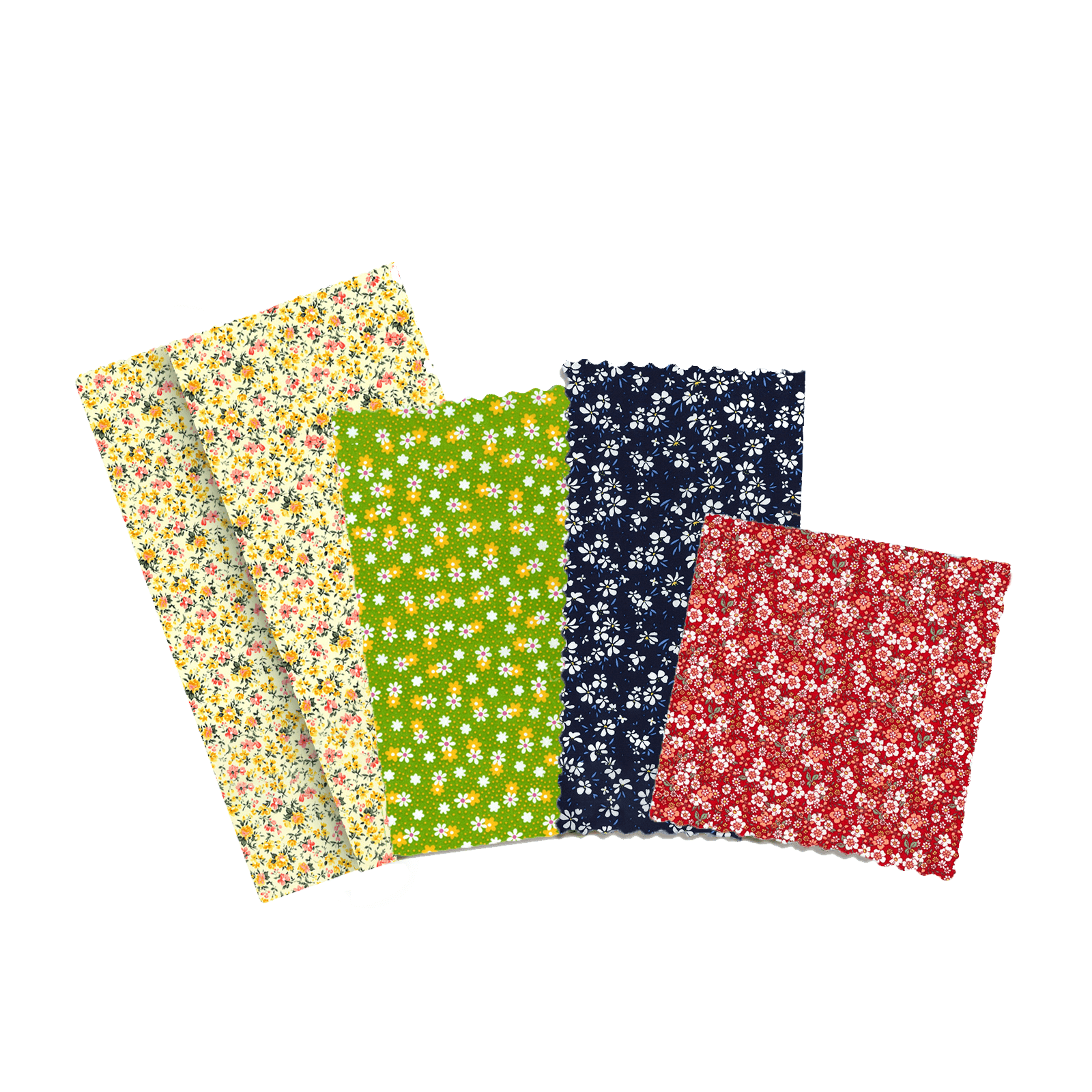 Reusable Vegan Eco Food Wraps (4 Per Pack)