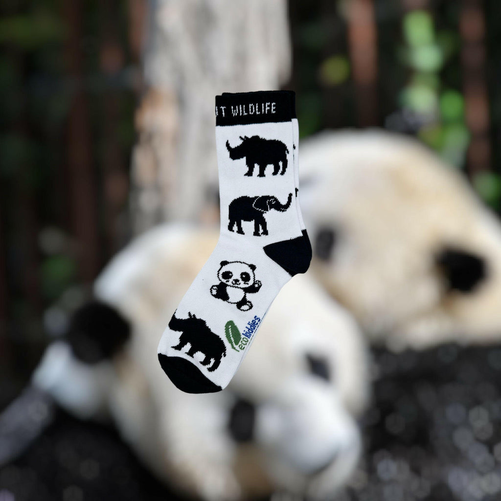 Wild About Wildlife | Organic Cotton Kids Socks
