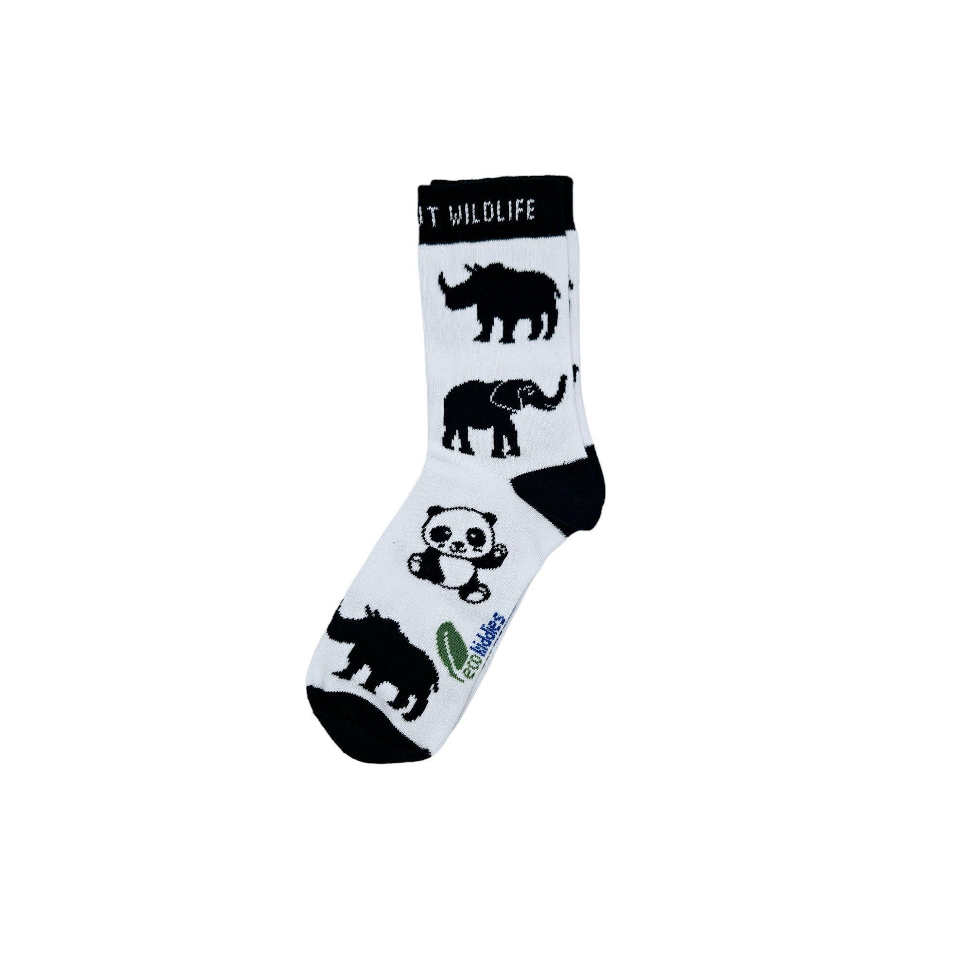 Wild About Wildlife | Organic Cotton Kids Socks