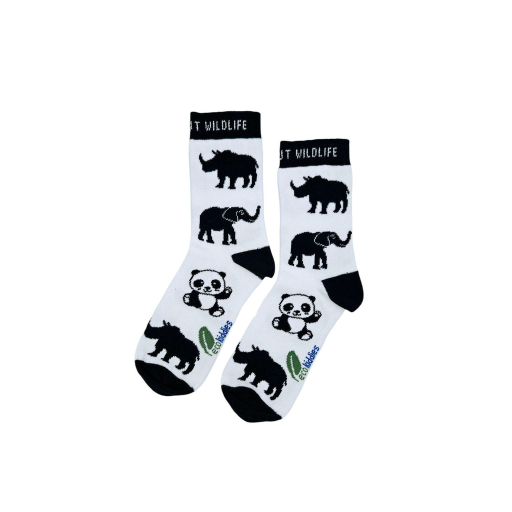 Wild About Wildlife | Organic Cotton Kids Socks