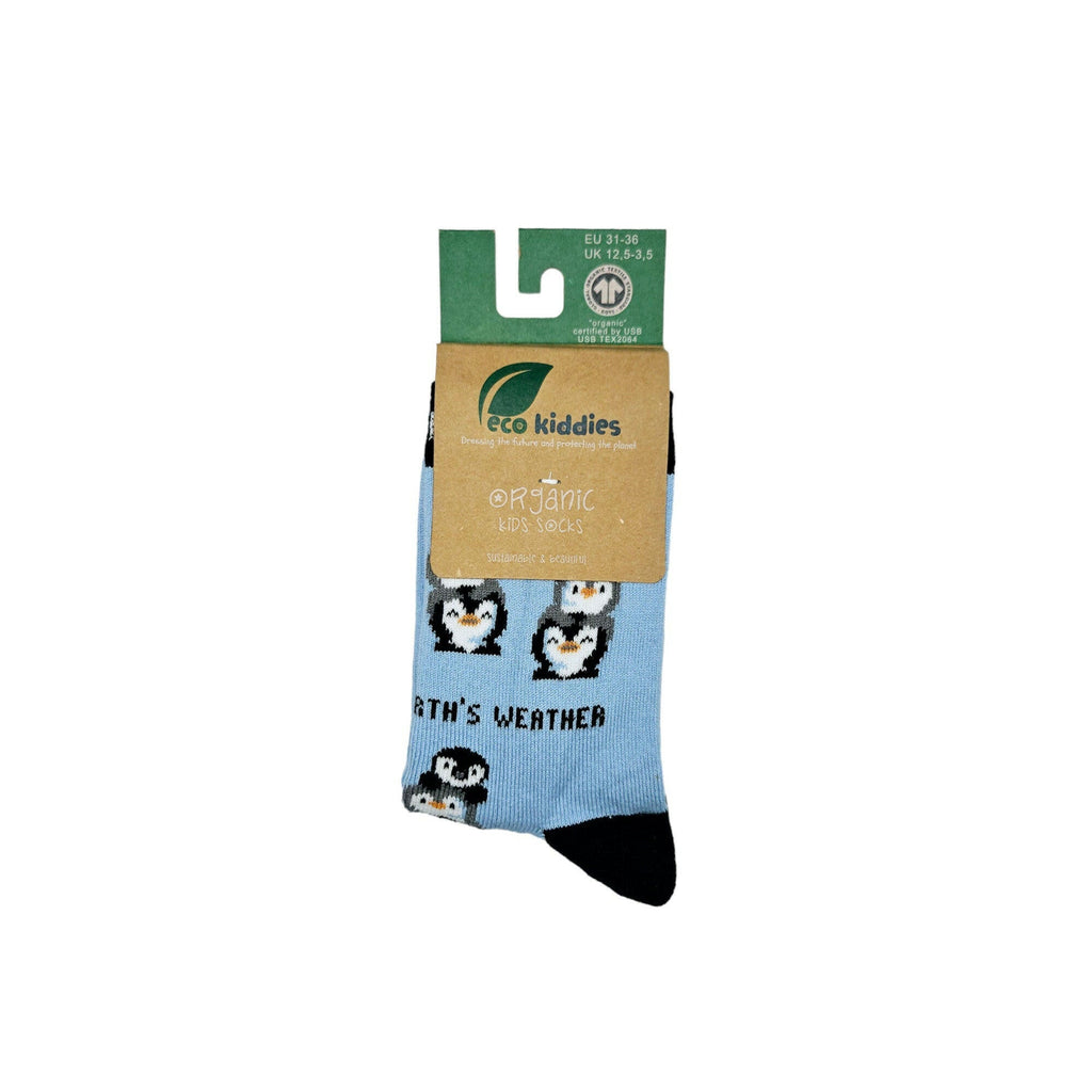 Friendly Penguins | Organic Cotton Kids Socks
