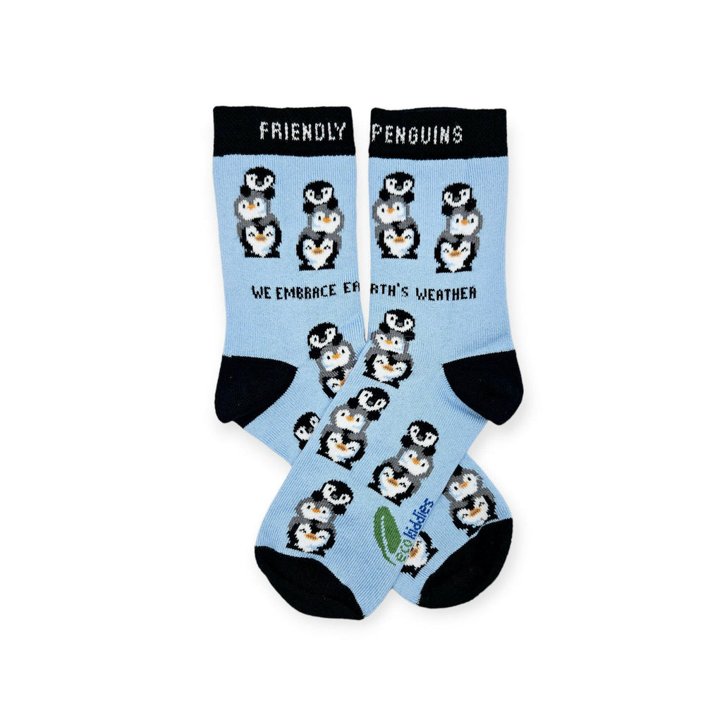 Friendly Penguins | Organic Cotton Kids Socks