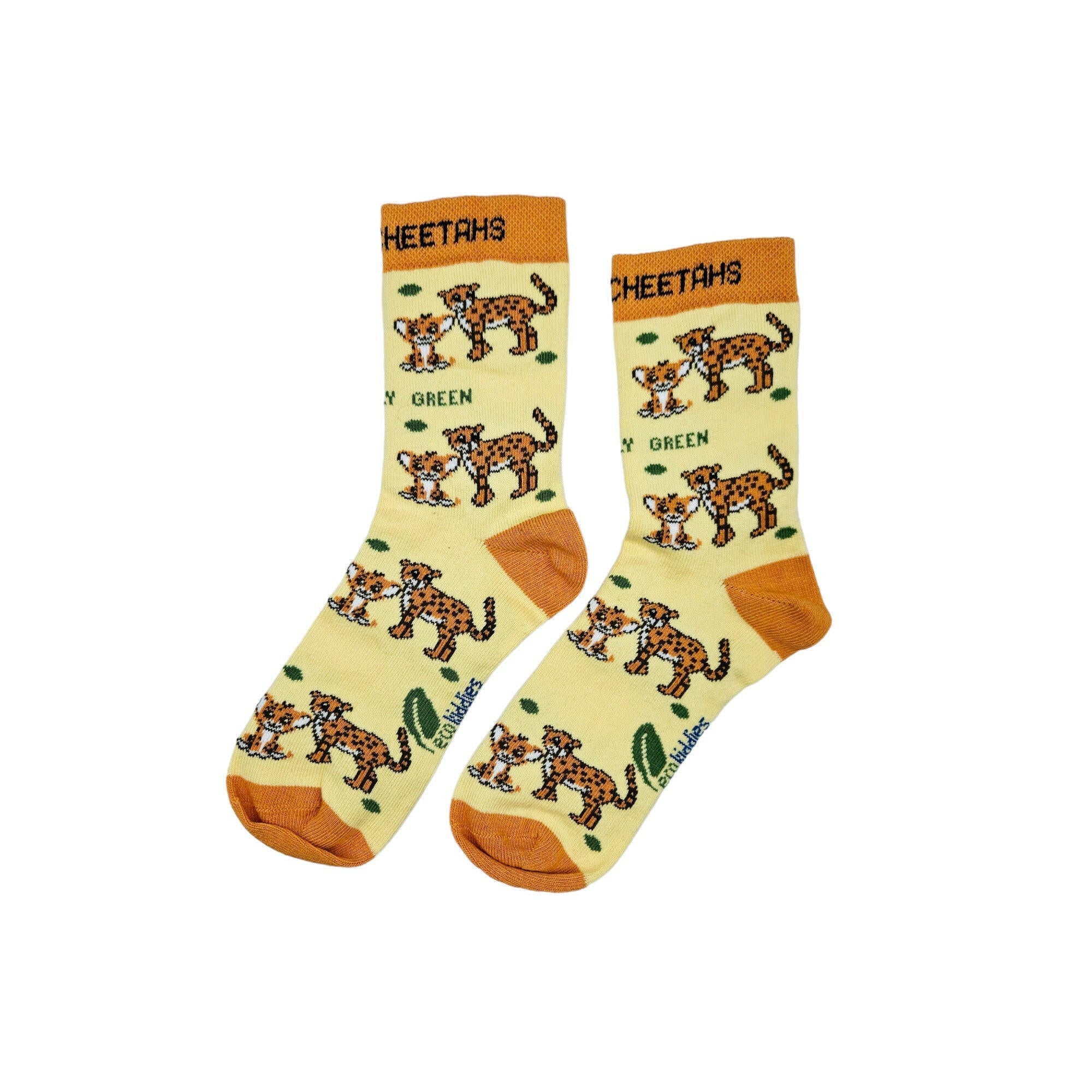 Caring Cheetahs | Organic Cotton Kids Socks
