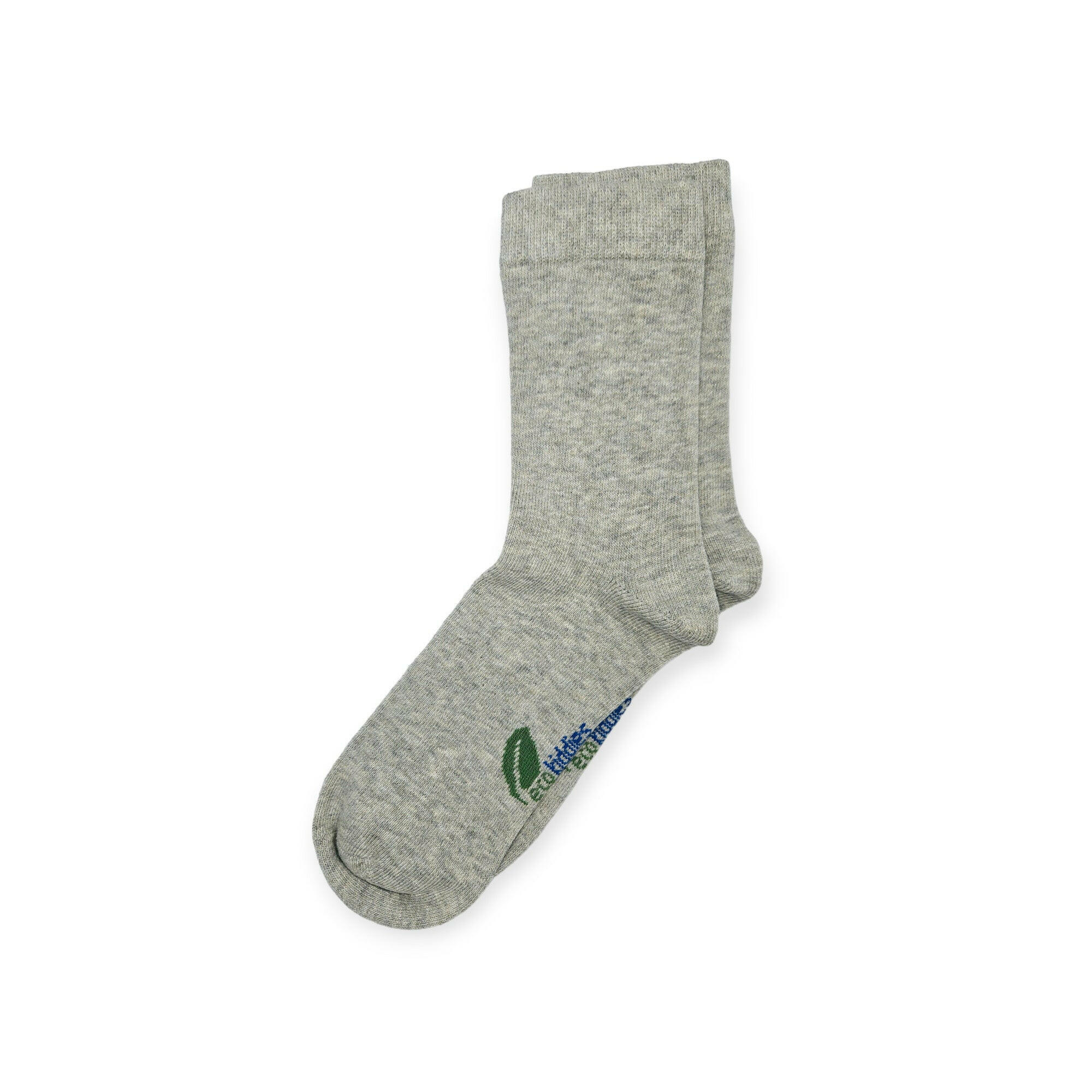 Grey School Socks | Organic Cotton Kids Socks