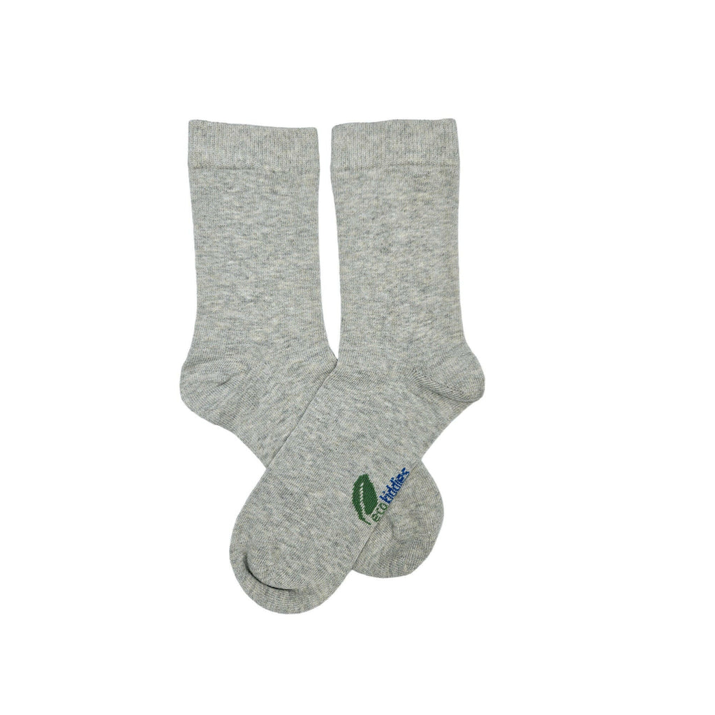 Grey School Socks | Organic Cotton Kids Socks