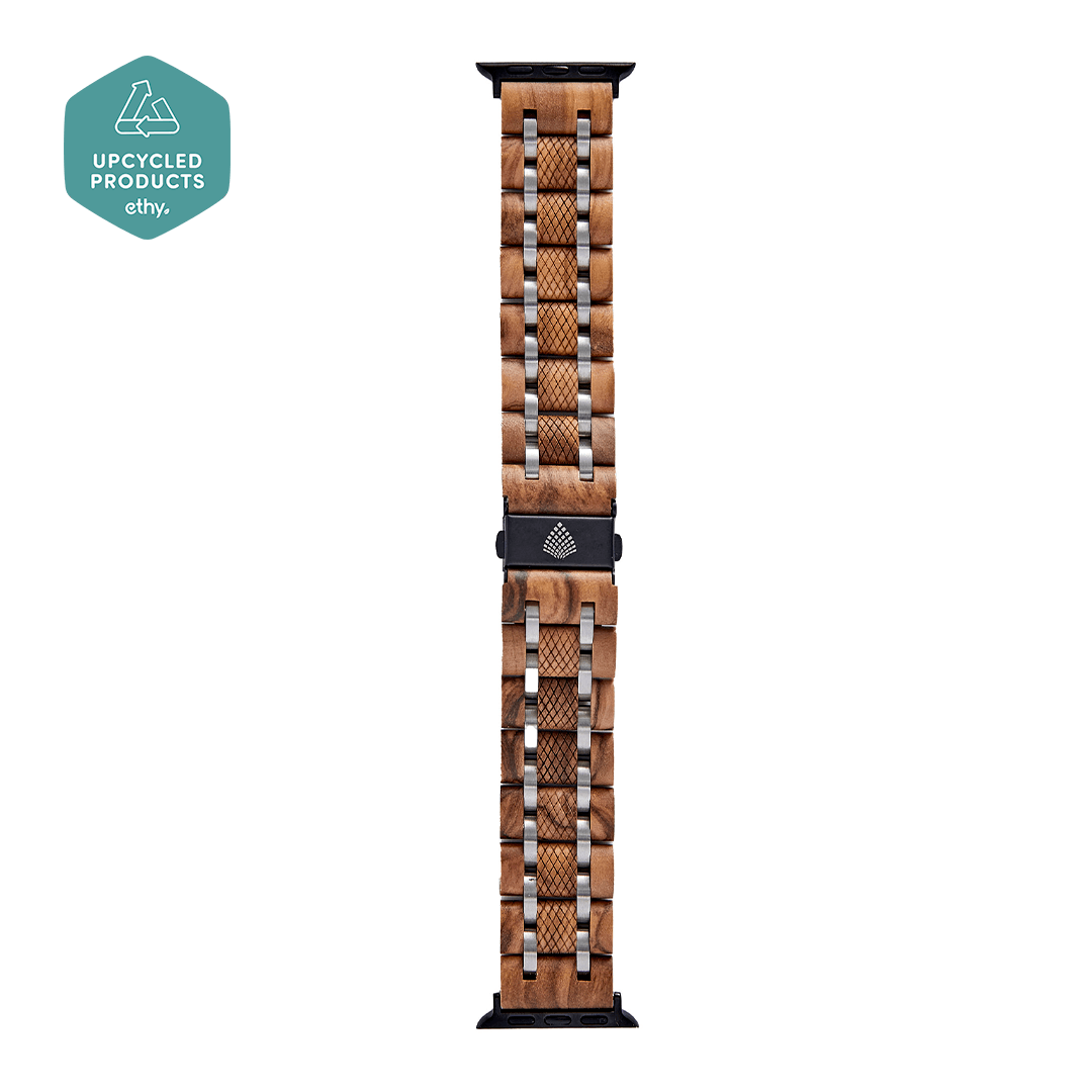 Vegan Apple Watch Strap + Charging Station