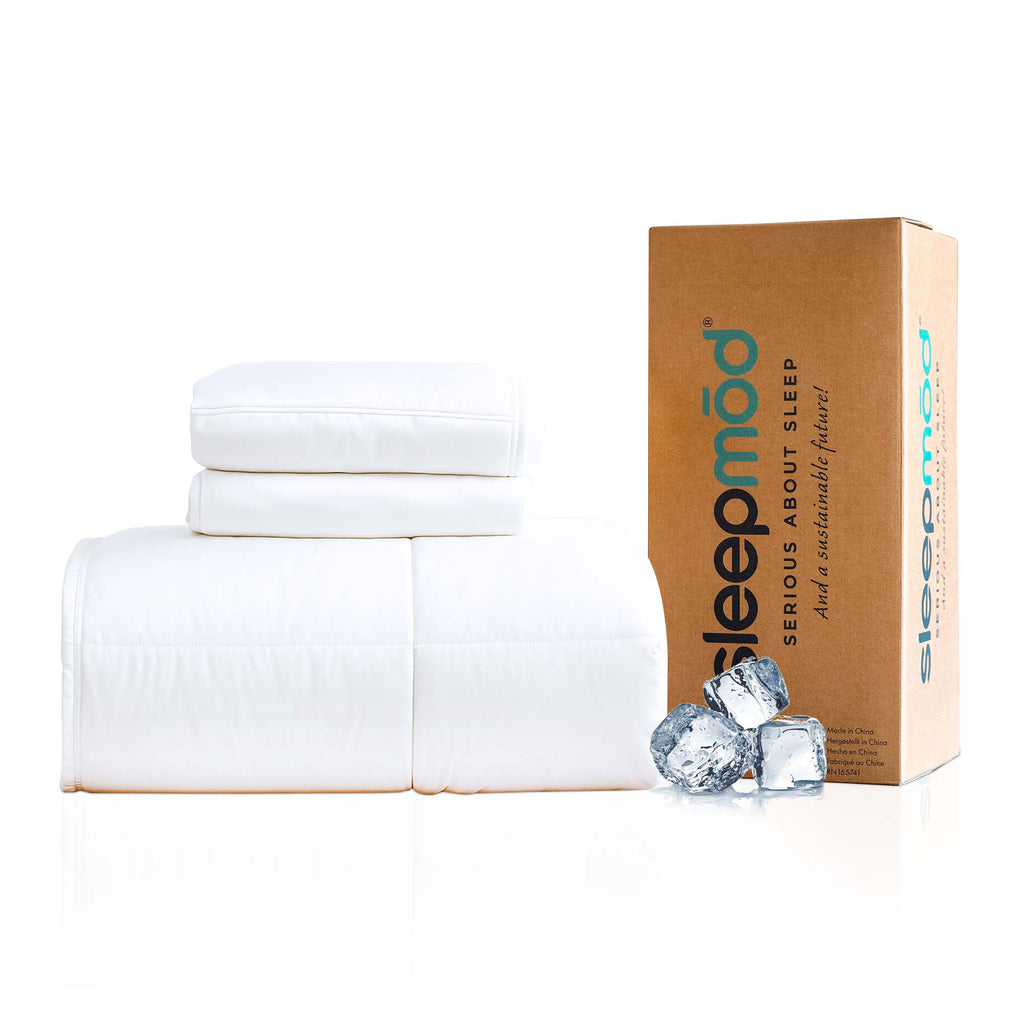 Cooling Comforter Set | TENCEL™ Eucalyptus Silk | REPREVE® Fill | All-Season