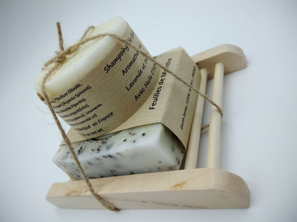 Bamboo Soap Dish - 1 piece-4