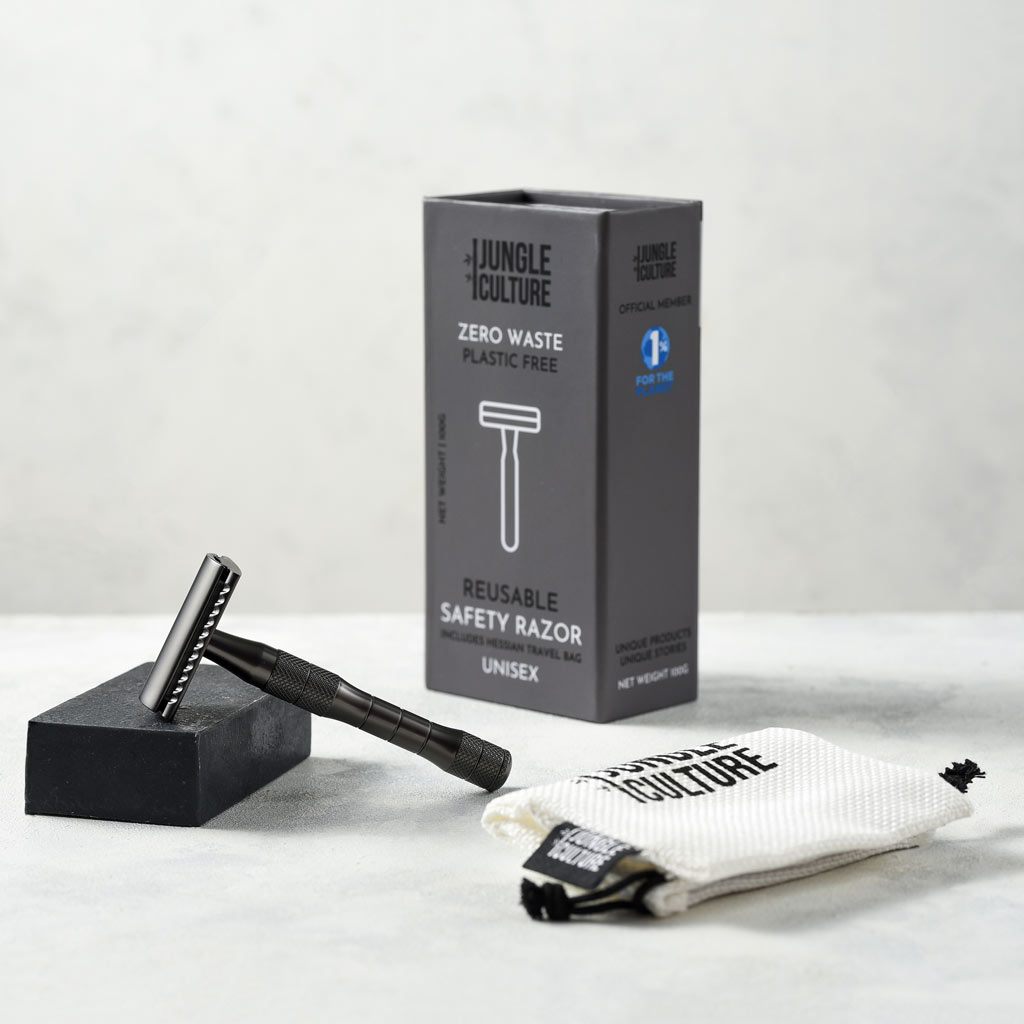 Reusable Safety Razor | Thick Handle | Jungle Culture