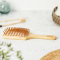 Bamboo Paddle Hairbrush | All Hair Types | Jungle Culture