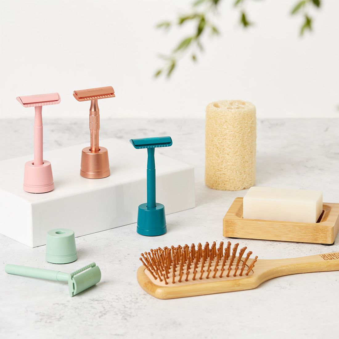 Teal Safety Razor | Limited Edition | Reusable DE Razor | Jungle Culture