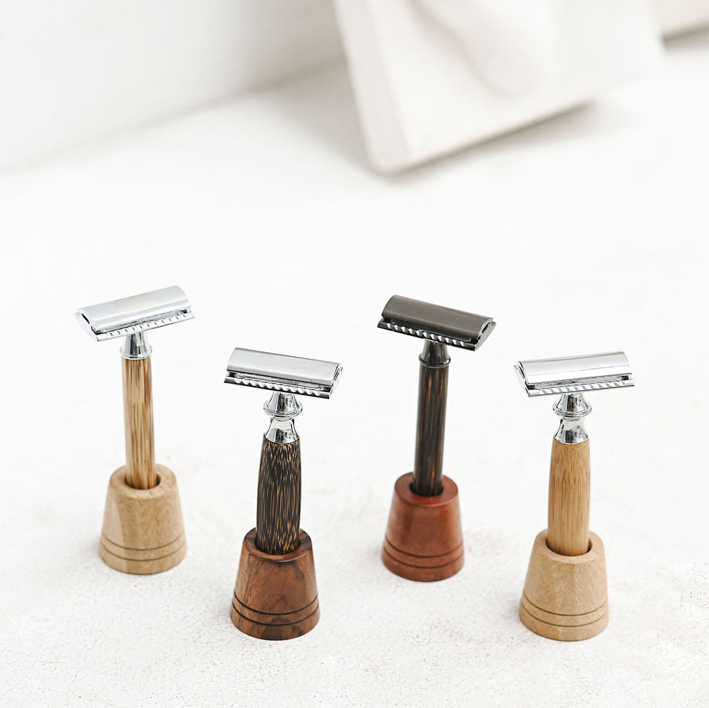Safety Razor Stand | Colour-Matched to Your Razor | Jungle Culture