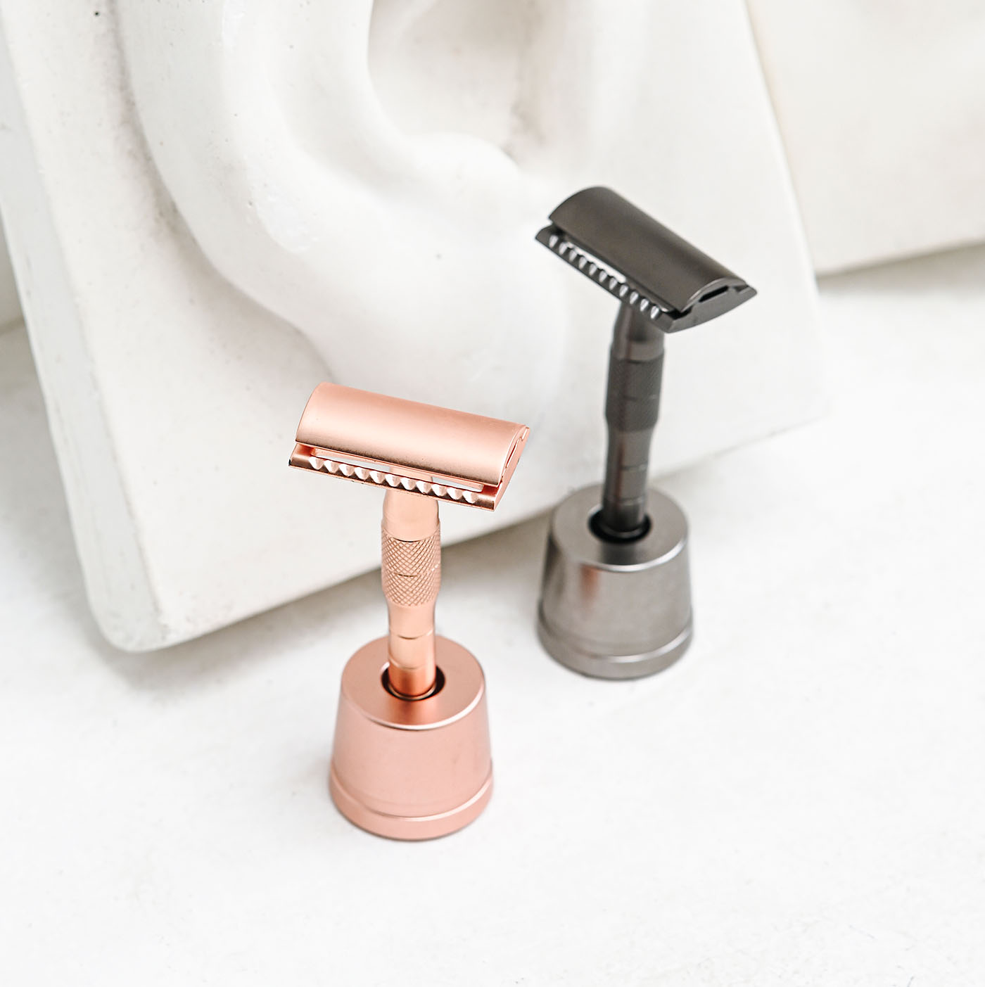 Safety Razor Stand | Colour-Matched to Your Razor | Jungle Culture