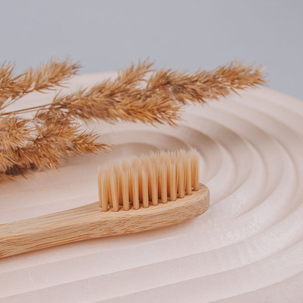 Natural Bamboo Toothbrushes (Set of 4)