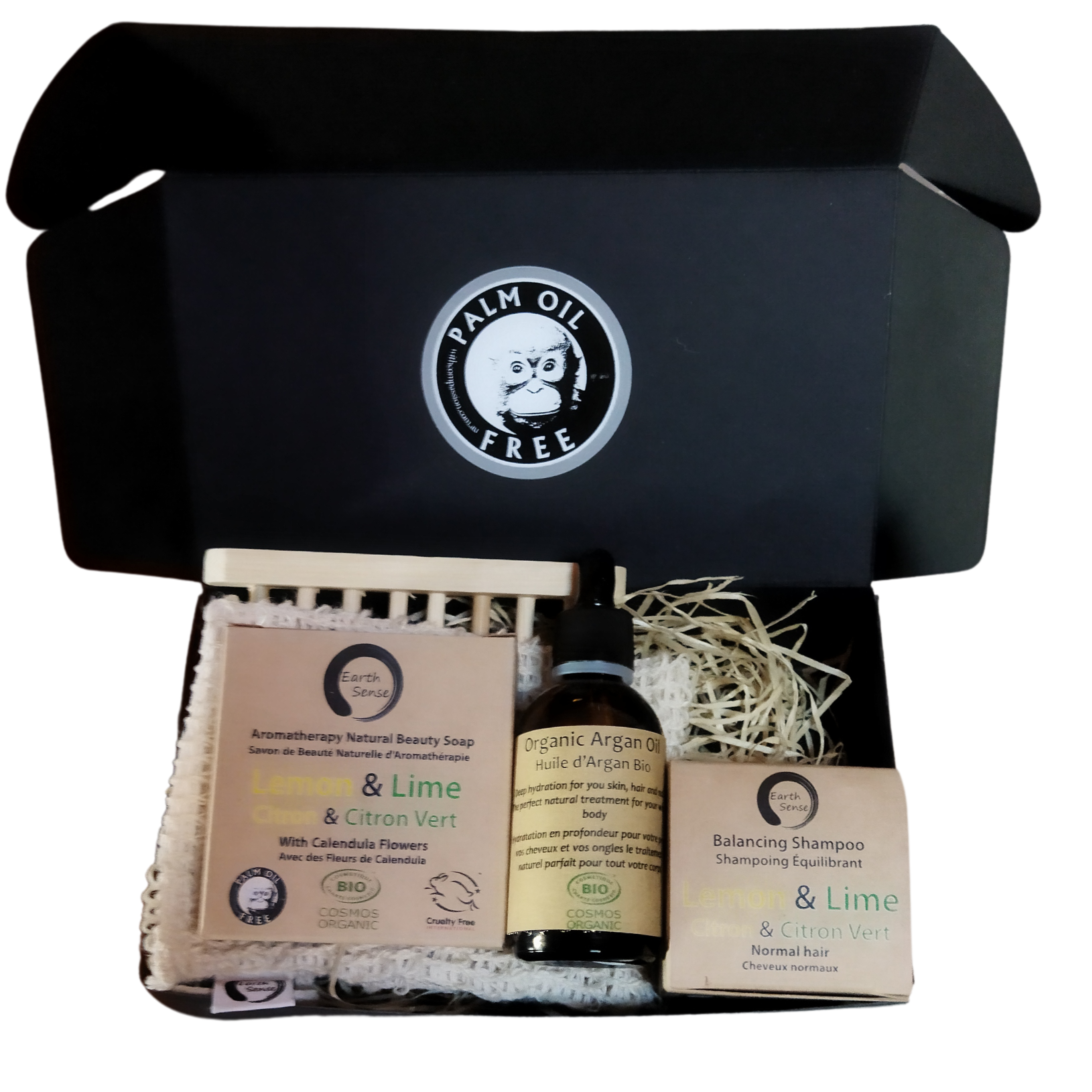 Gift Set Clean and soft TRIO - Solid Shampoo Solid Soap plus 1 x 50ml Organic Argan Oil - MADE TO ORDER-0