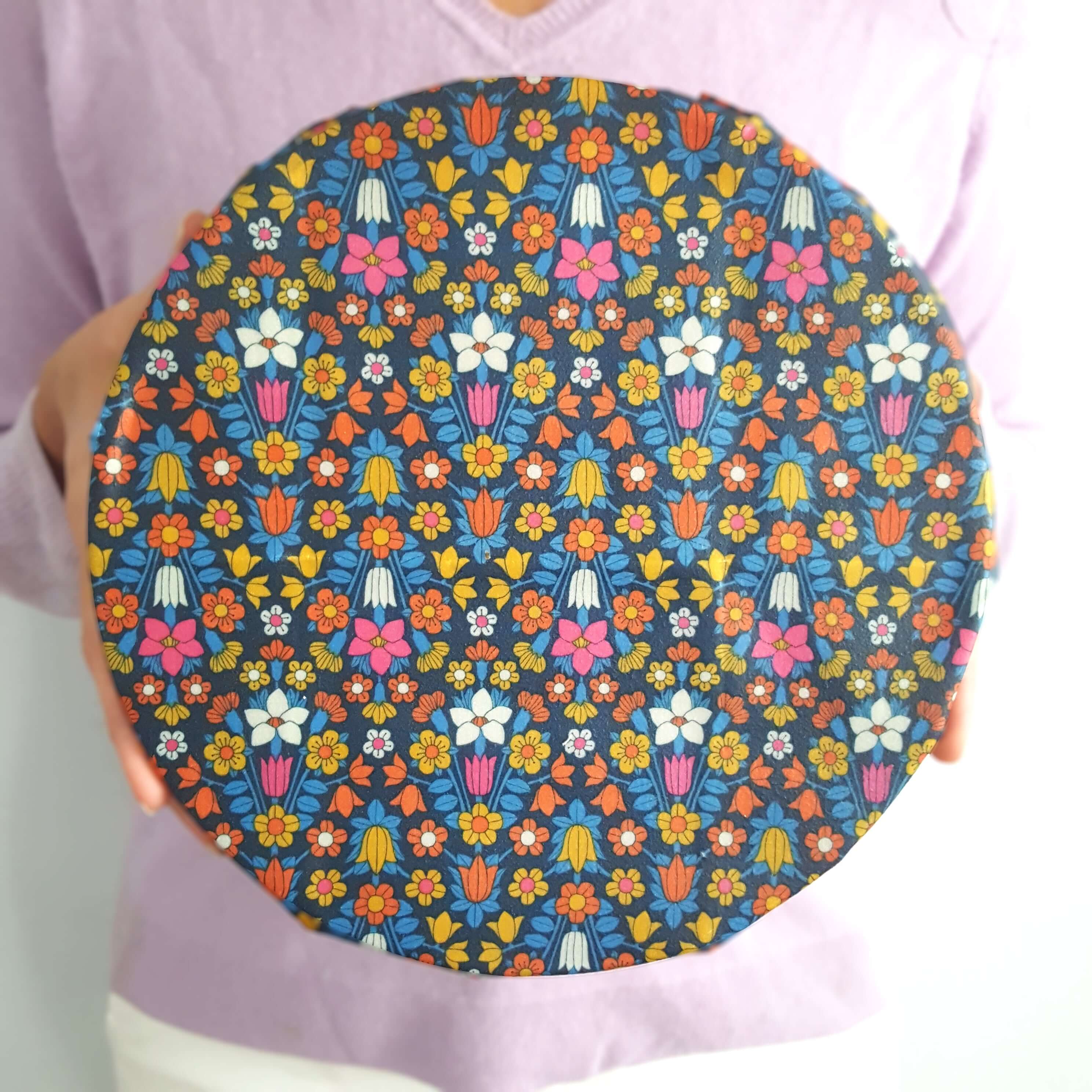 Beeswax Wraps (Set of 3) | Handmade with Liberty Fabric