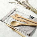 Bamboo Cutlery Travel Set | 5 Colours | Jungle Culture