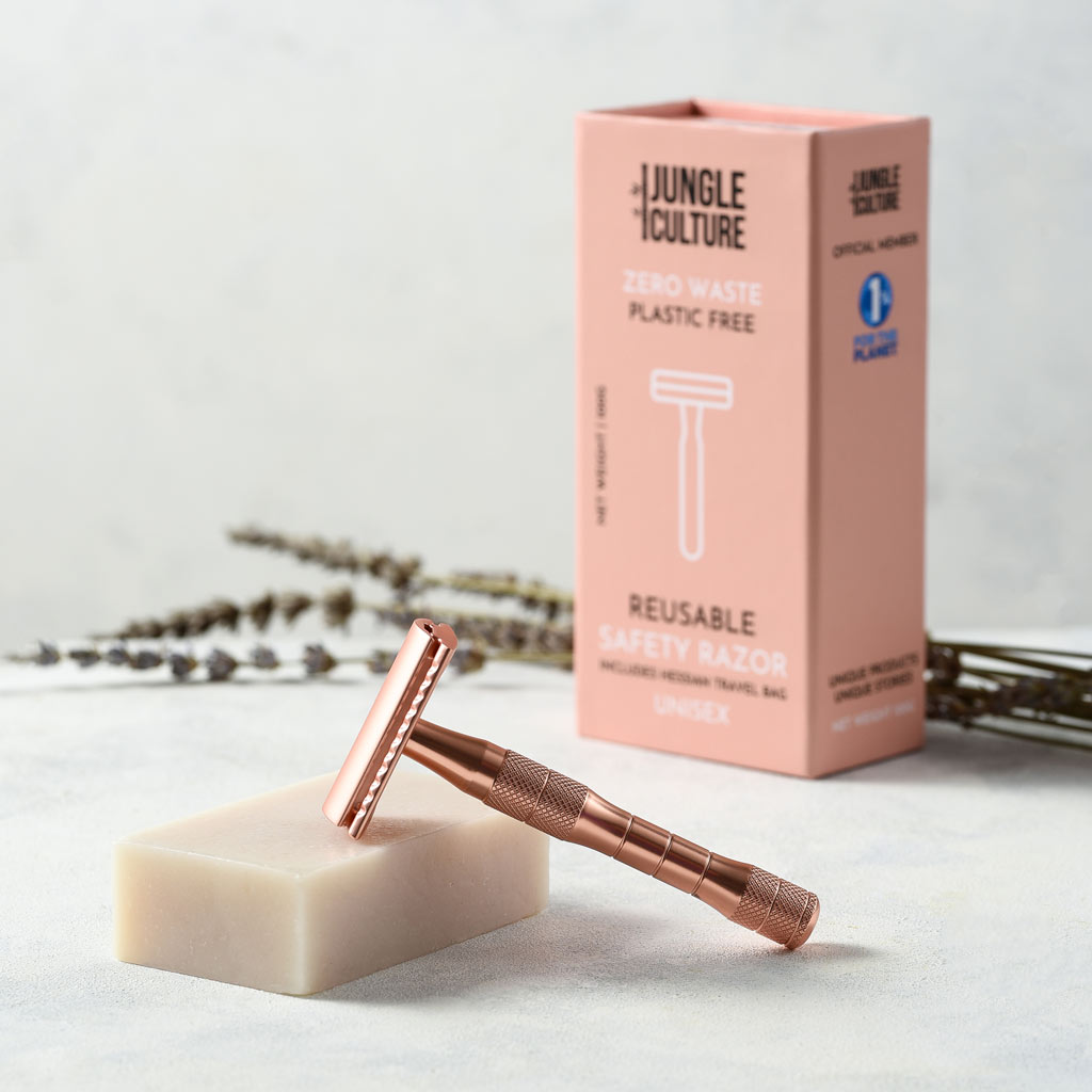 Reusable Safety Razor | Thick Handle | Jungle Culture