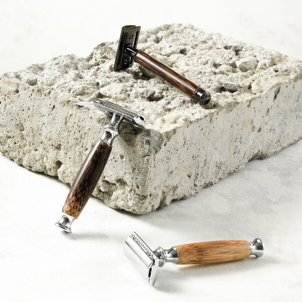 Reusable Bamboo Double Edge Safety Razor