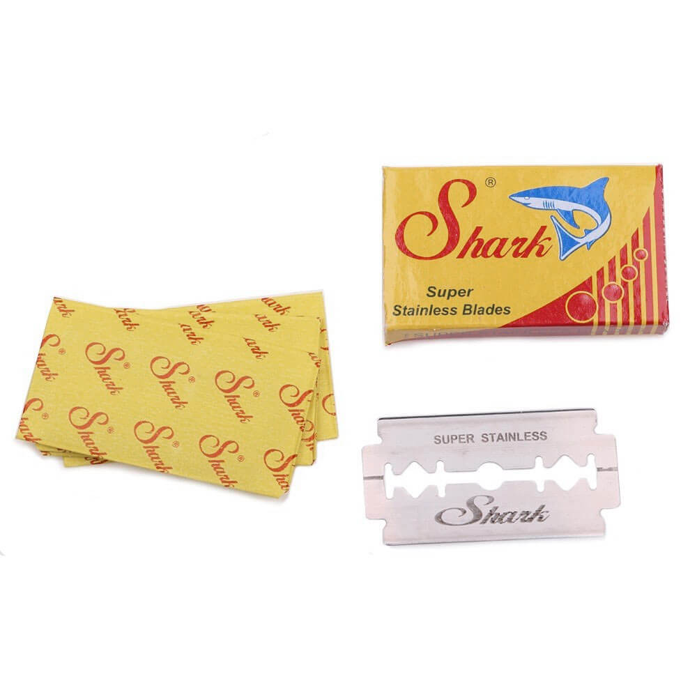 Double Edge Safety Razor Blades | Premium Shark