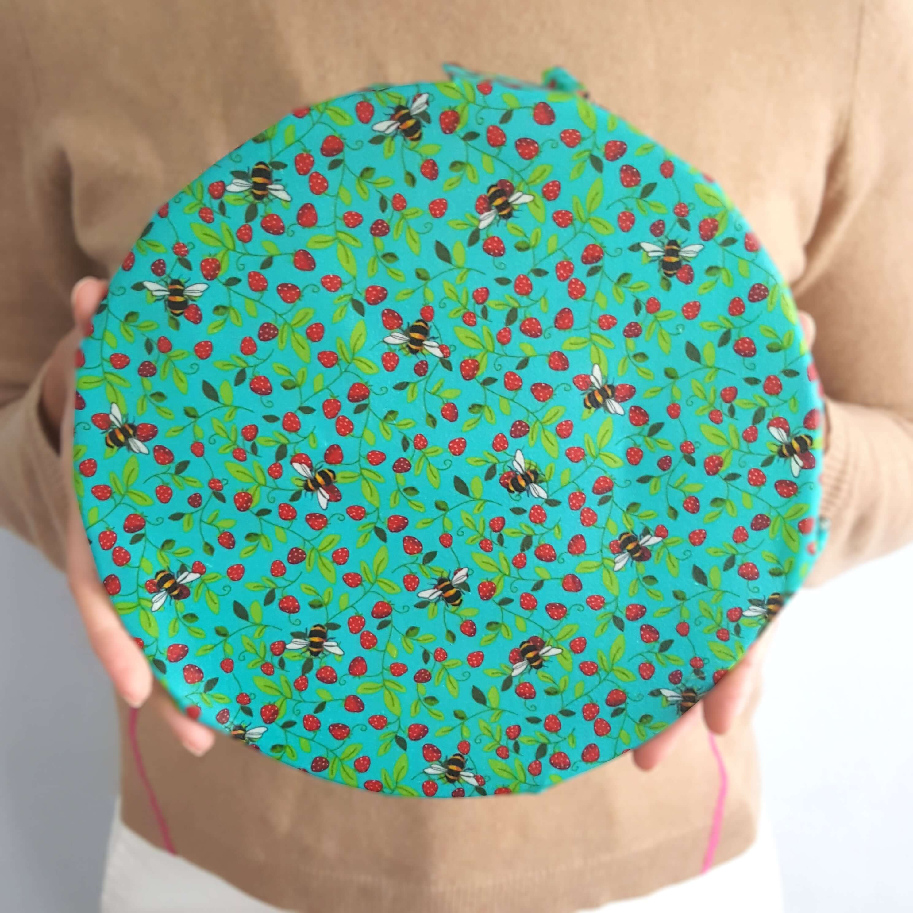 *Set of 2 Large Handmade Beeswax Wraps | Beetastic-2