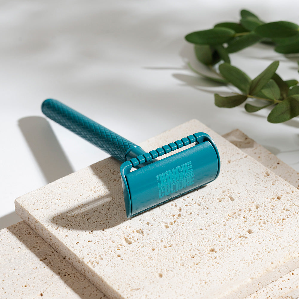 Diamond Grip Safety Razor | Includes 10 Blades