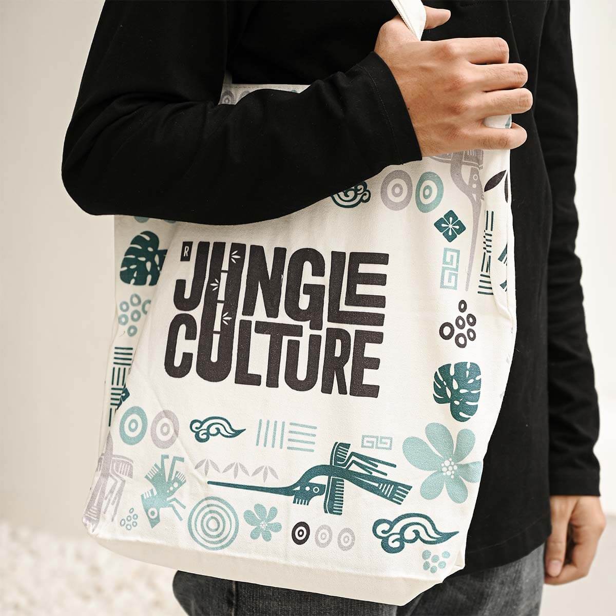 Reusable Canvas Tote Bag | Organic Cotton | Jungle Culture