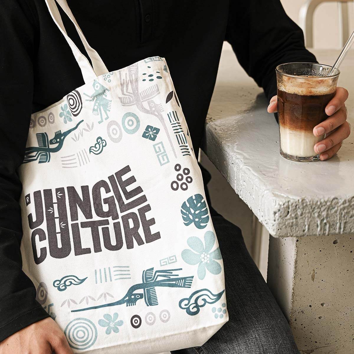Reusable Canvas Tote Bag | Organic Cotton | Jungle Culture