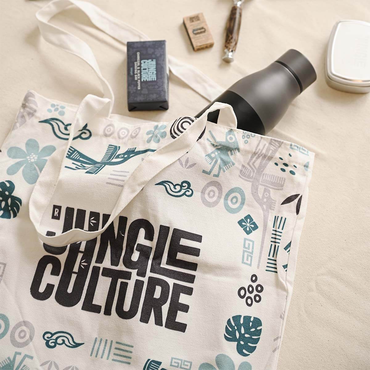 Reusable Canvas Tote Bag | Organic Cotton | Jungle Culture