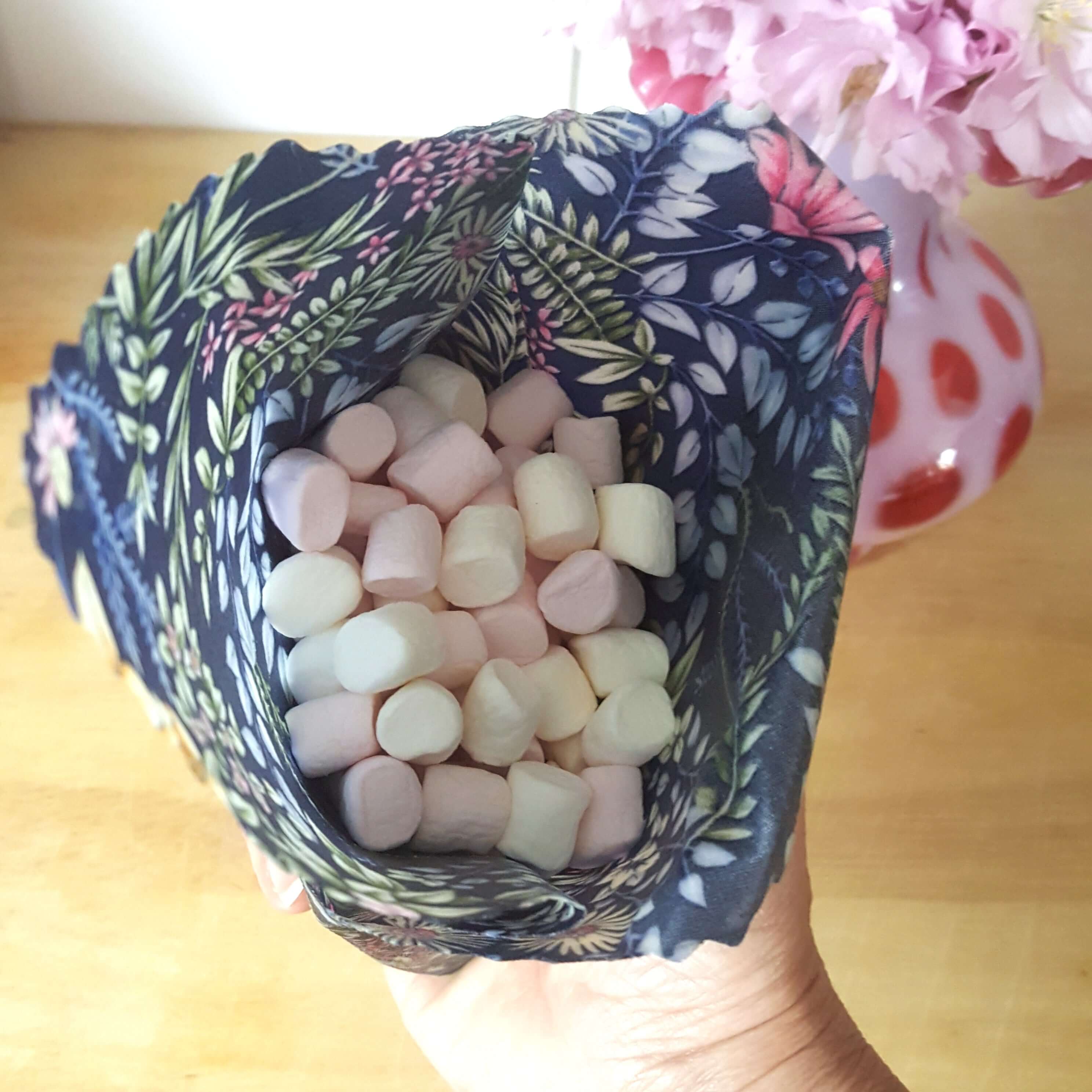 *Set of 3 Handmade Beeswax Wraps | Botanical-3