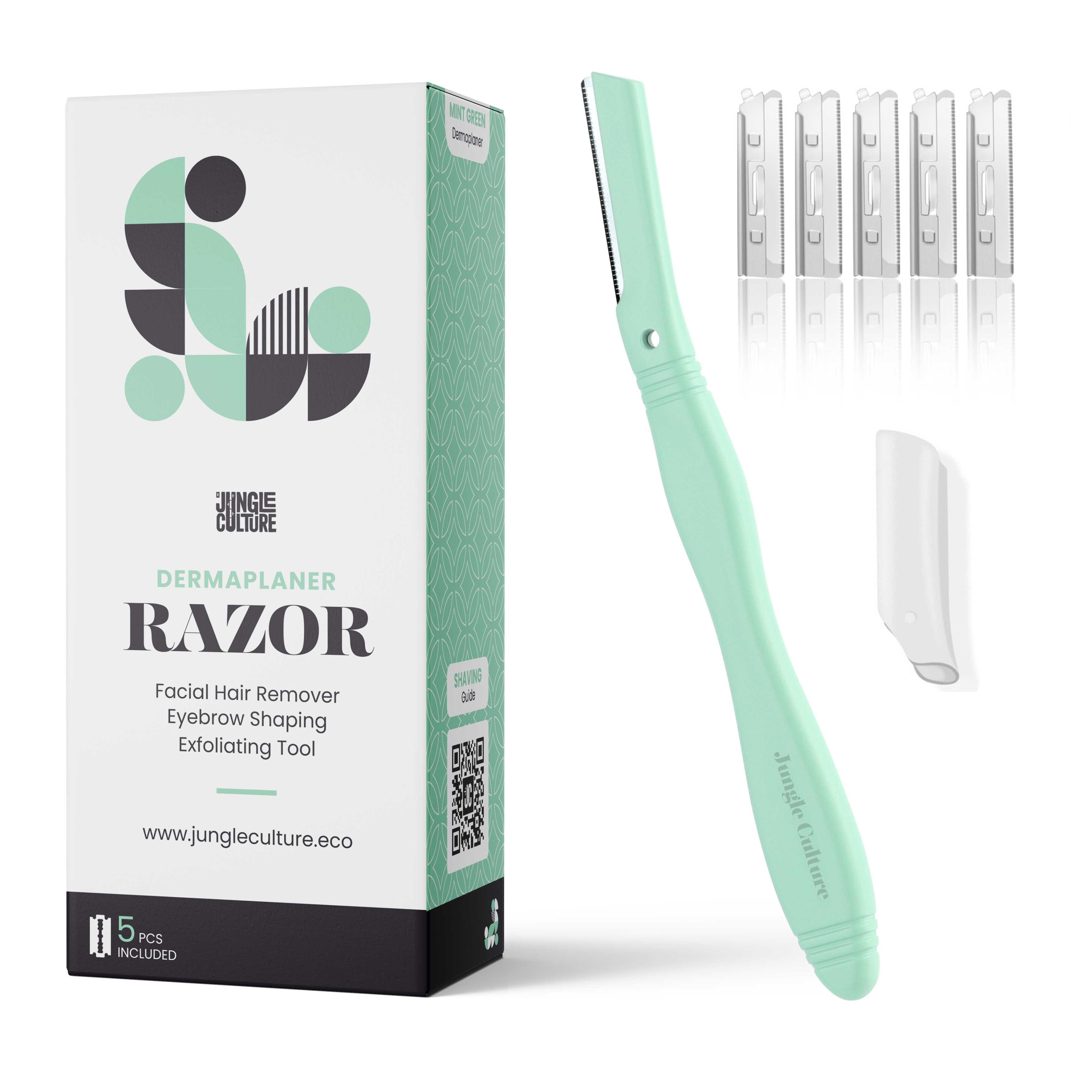 Reusable Dermaplaner | Metal Eyebrow Razor & Skin Exfoliator