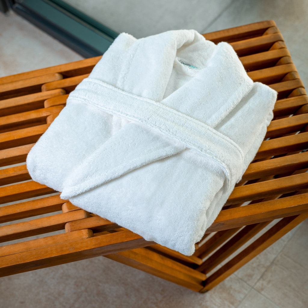 Luxury Organic Cotton Bathrobe & Slipper Set | 700 GSM | GOTS-Certified