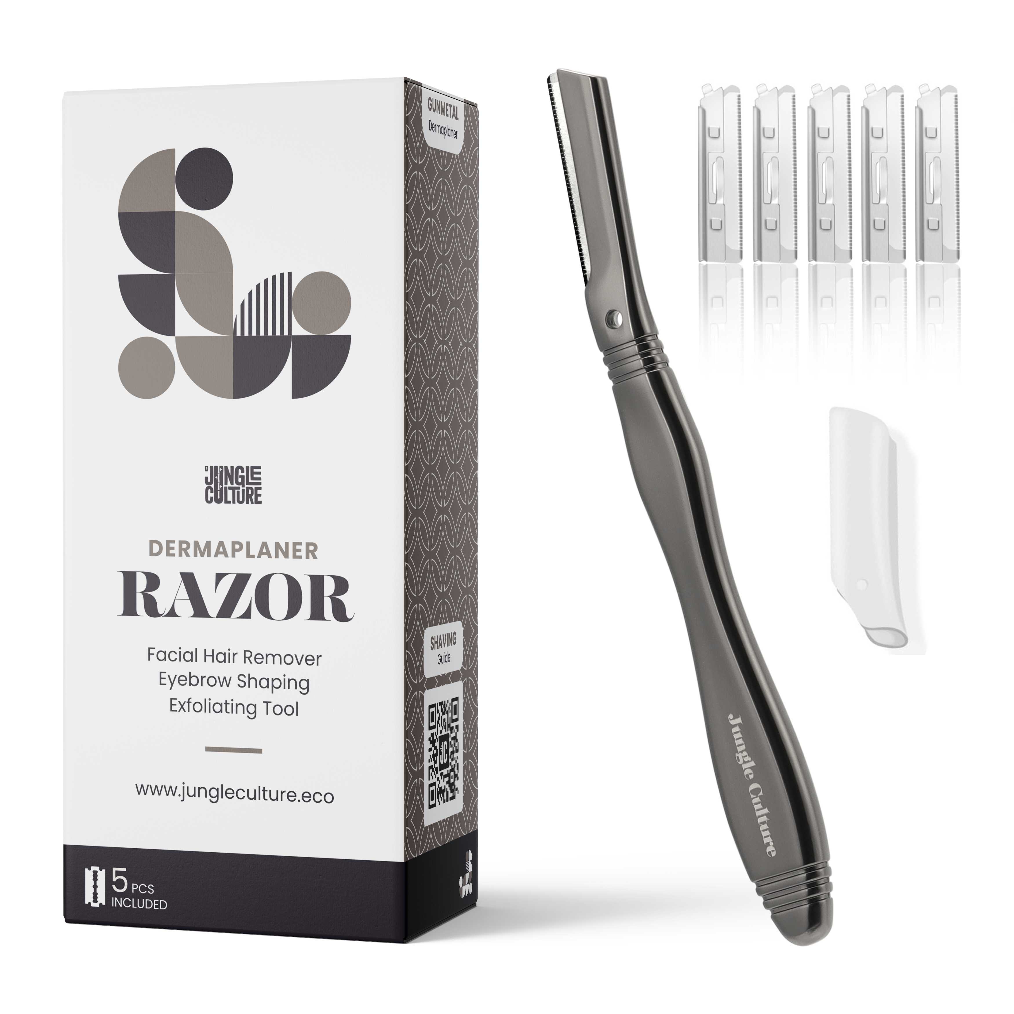 Reusable Dermaplaner | Metal Eyebrow Razor & Skin Exfoliator