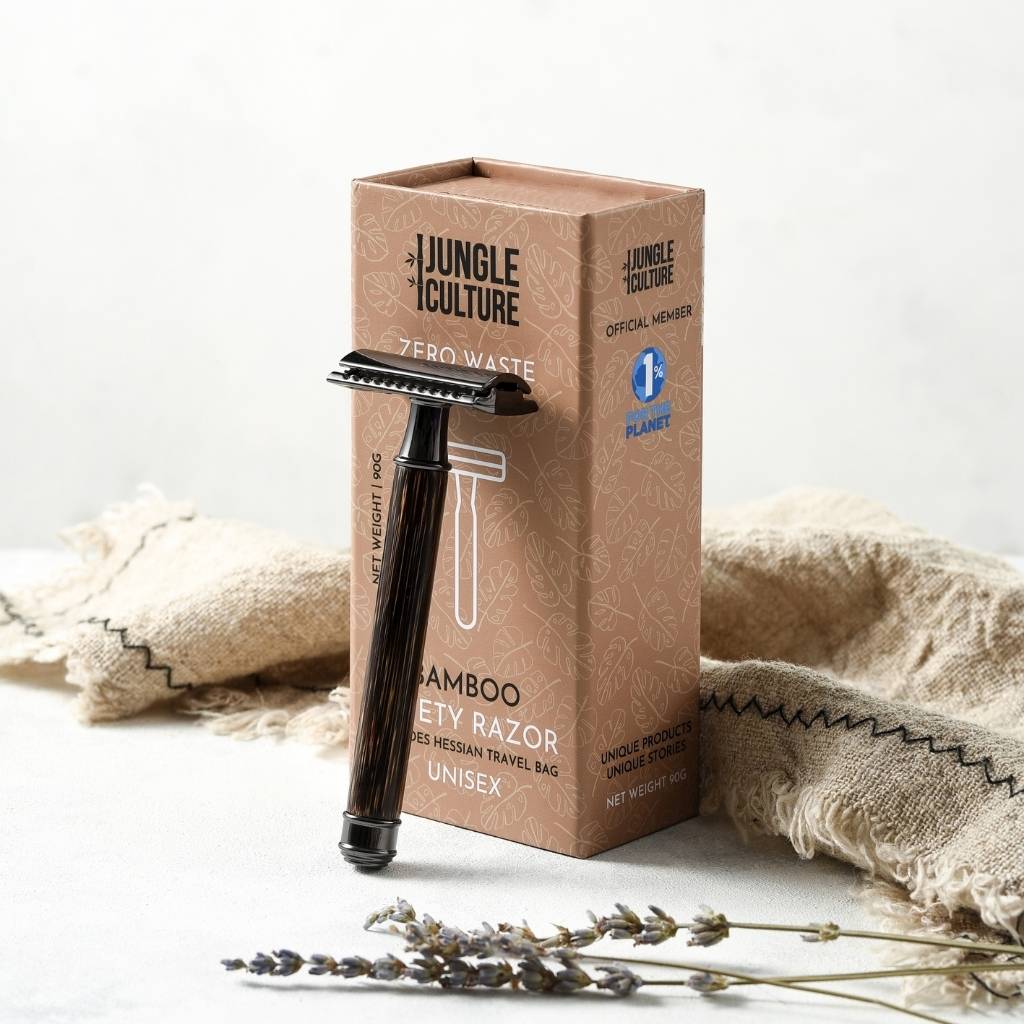 Reusable Bamboo Double Edge Safety Razor